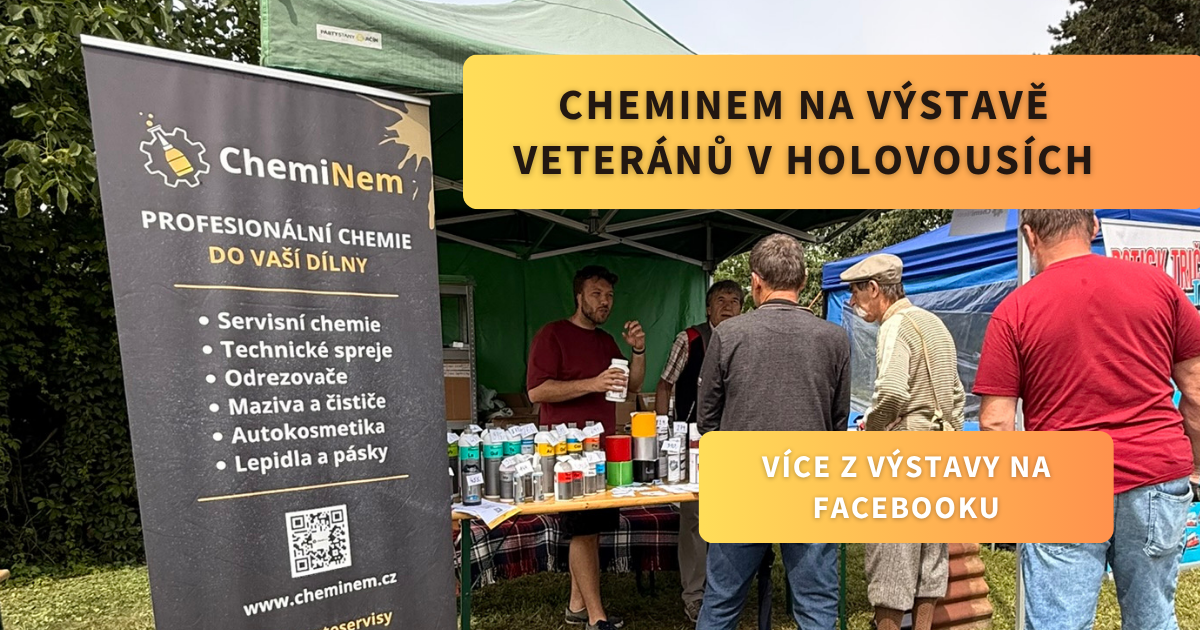 ChemiNem na výstavě veteránů