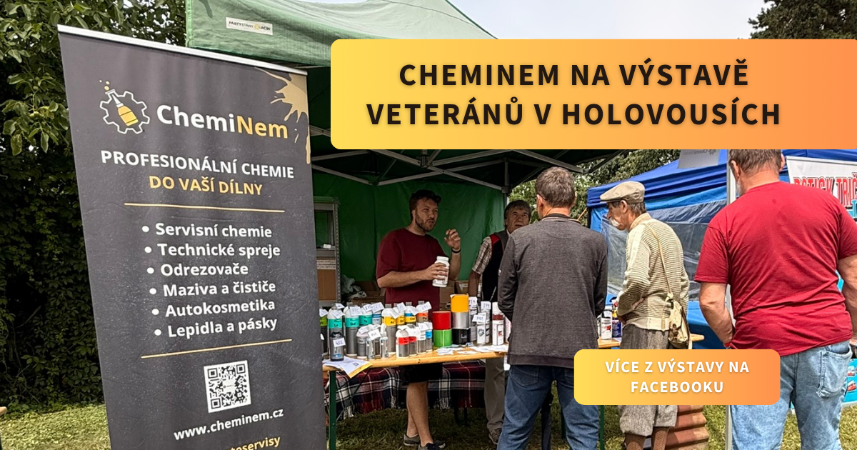 ChemiNem na výstavě veteránů