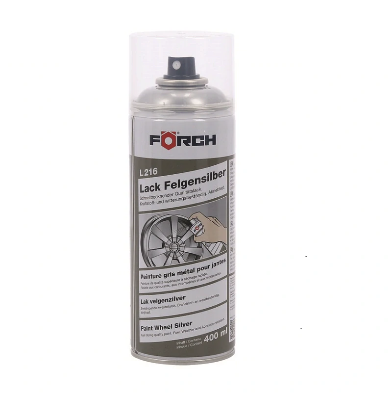 Förch Stříbrná barva na ráfky L216 400 ml