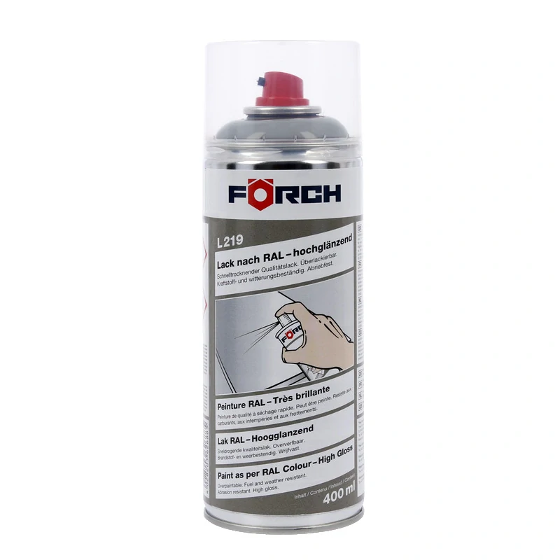 Förch Světle šedý lak L219 s vysokým leskem 400 ml