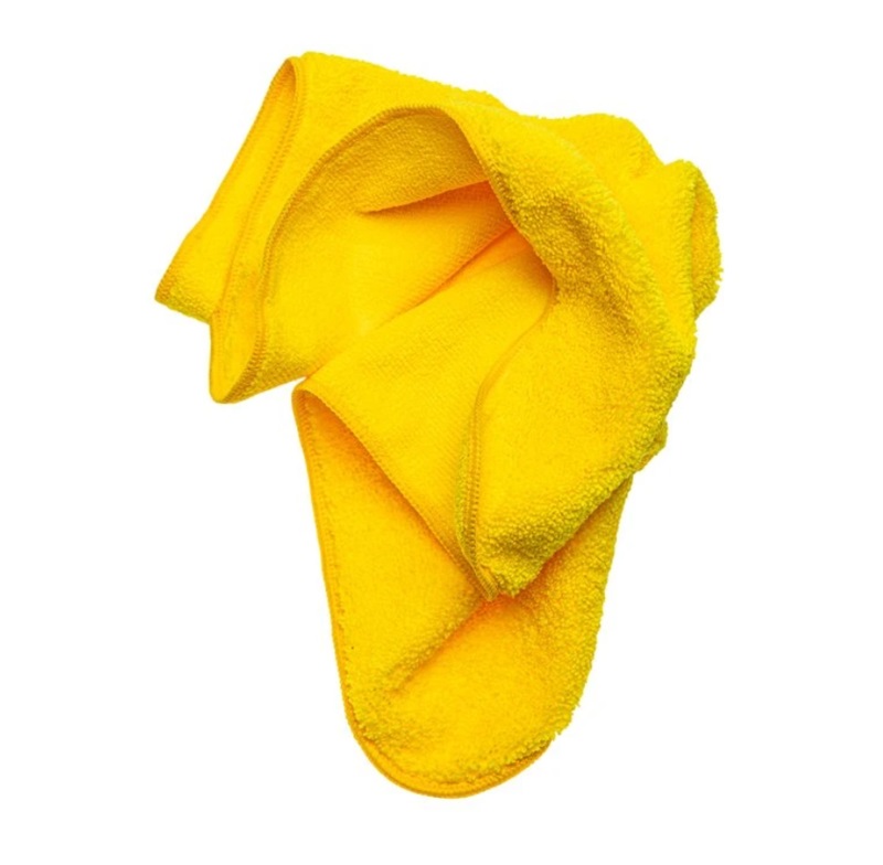 Koch Žlutá mikrovláknová utěrka na běžné leštění 