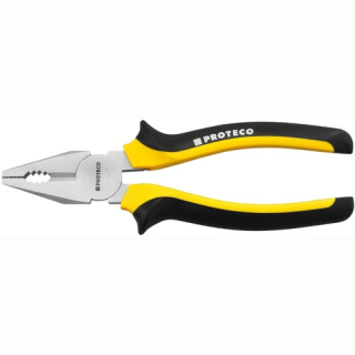 Proteco Kombinované kleště 180 mm Ni, dvouplast,