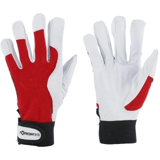 Förch Jemné pracovní rukavice z usně napa