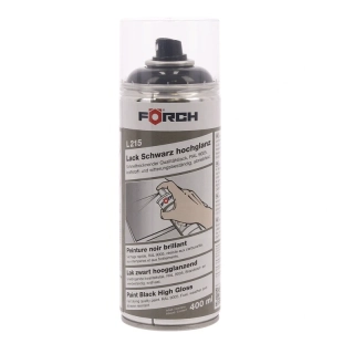 Förch Černý lesklý rychleschnoucí lak L215 400 ml